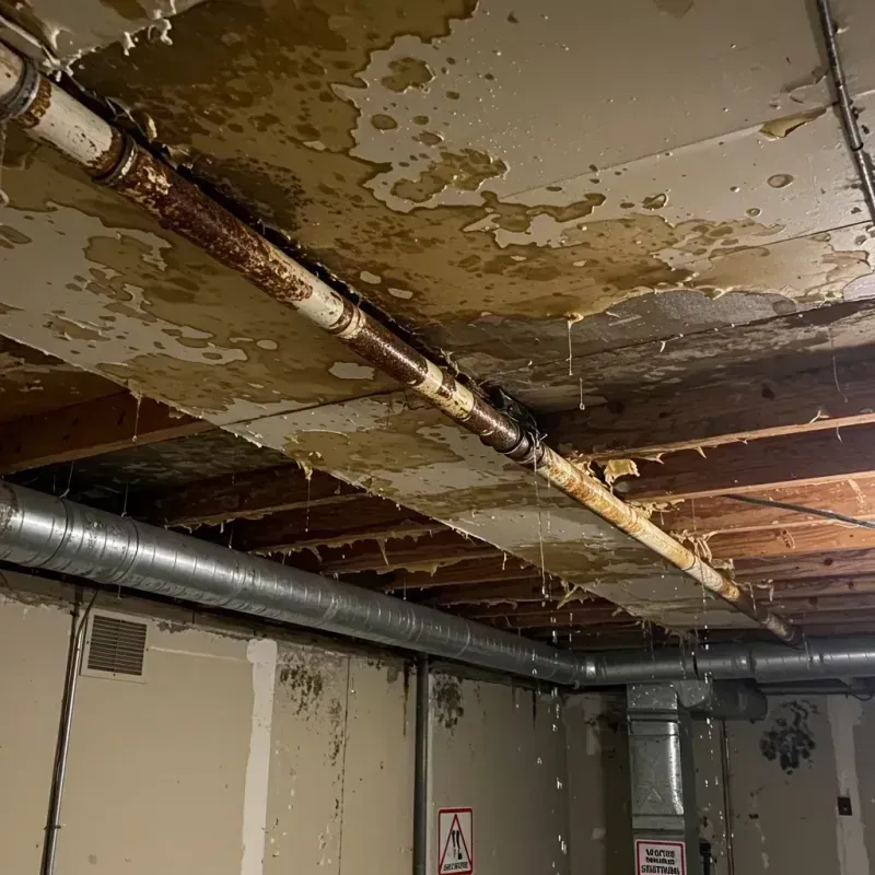 Ceiling Water Damage Repair in City of Harrisonburg, VA